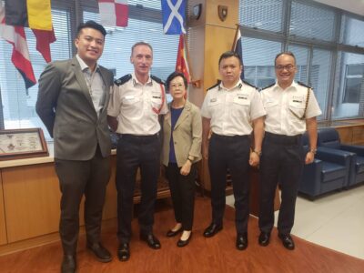 與不同政府部門交流海上業界意見